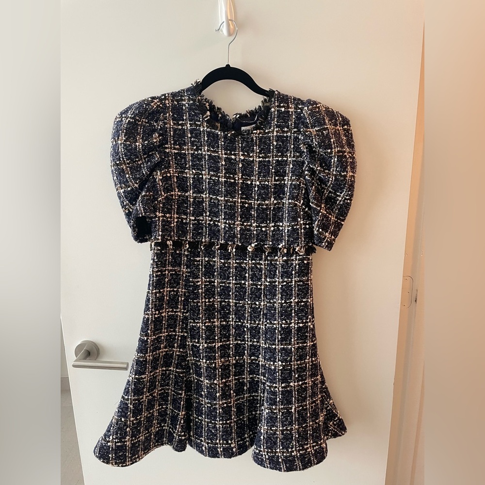 Likely Alia dress - US size 4 - puff sleeve and fit and flare make it flirty